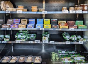 fridge at Sweet Hazel & Co Grab & Go in Salt Lake City