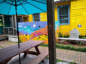 Outside at Mi Mamacita's in Mandeville