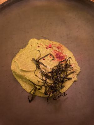 Pipián mole  at Hotel Sin Nombre in Oaxaca