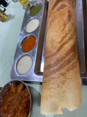 Vegan masala DOHSA. at Dartford Dosa House in Dartford