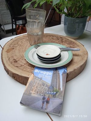 delicious! at Basiel Urban Greenhouse in Bruges