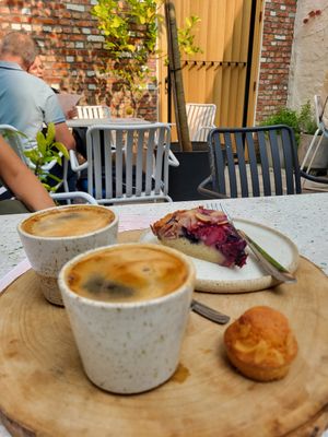 Piece of cake -8 euros😅 at Basiel Urban Greenhouse in Bruges