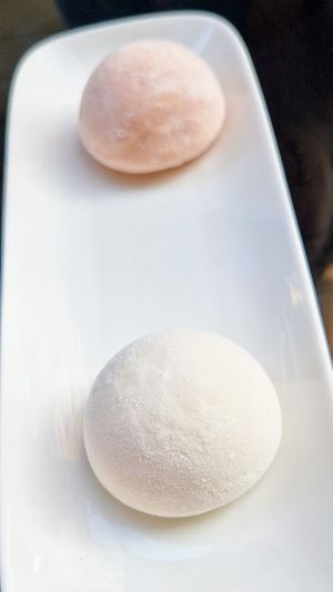 Vegan Iced Mochis at Mecha Uma in Avignon