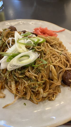 Yakisoba #Veganuary at Mecha Uma in Avignon