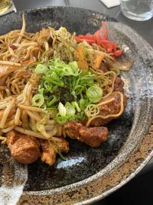 Vegan yakisoba  at Mecha Uma in Avignon