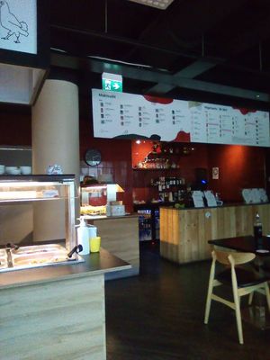 Inside at Luckiefun's in Joensuu