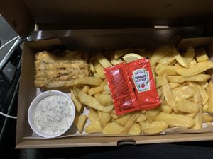   at Seacrest Fish and Chips in Southend-on-sea