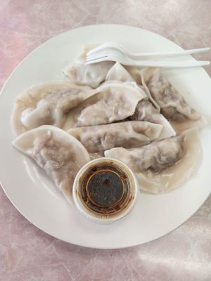 Steamed dumplings at Kuki in Hanover