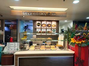 Stall front at Makan Vegan 斋这里 - Toa Payoh in Central Singapore