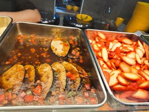 Lunch dishes at Makan Vegan 斋这里 - Toa Payoh in Central Singapore