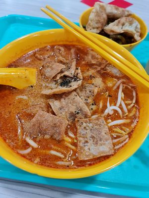 Laksa ~ 28/11/21 at Makan Vegan 斋这里 - Toa Payoh in Central Singapore