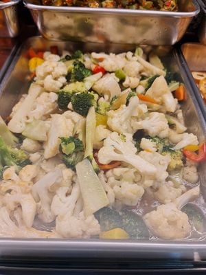 Cauliflower broccoli ~ 28/11/21 at Makan Vegan 斋这里 - Toa Payoh in Central Singapore