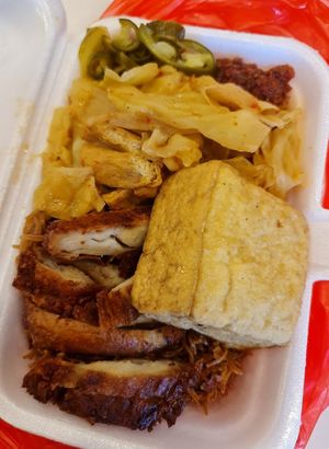 $4.80 - 3 items with mee hoon ~ 10/4/22 at Makan Vegan 斋这里 - Toa Payoh in Central Singapore