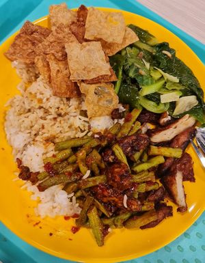 $5.70 dinner ~ 21/7/22 at Makan Vegan 斋这里 - Toa Payoh in Central Singapore