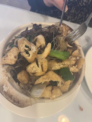 Claypot  at Loving Hut in Elk Grove