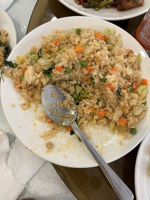 Thai fried rice - super yum - get it!   at Loving Hut in Elk Grove