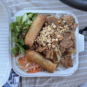 BBQ Vermicelli  at Loving Hut in Elk Grove