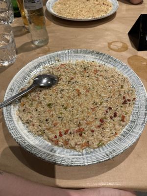 Vegan Risotto!  at Savvas Popeye in Santorini