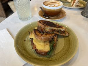 Vegan Toastie  at Wright's in Bury St Edmunds