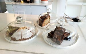 Vegan desserts at Jisok in Seoul