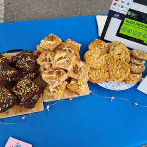 Wallingford market at Twirling Narwhal Bakery in Wallingford