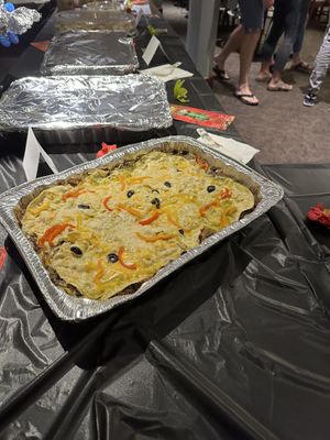 Vegan Mexican Lasagne   at Cafe Ono in Volcano