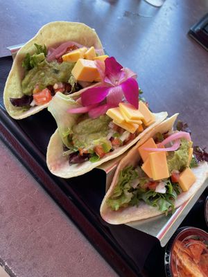 Impossible tacos  at The Locust in Miami Beach