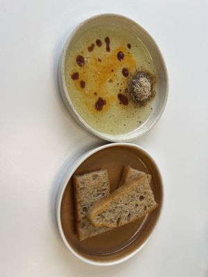 Starter bread, delicious!   at Sanki Atölye in Istanbul