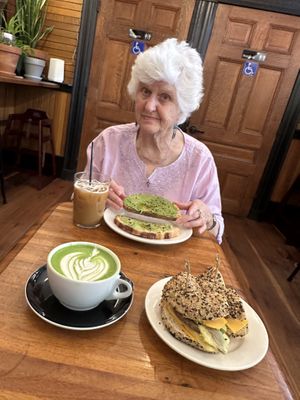 Vegan spread  at Familiars Coffee & Tea in Northampton