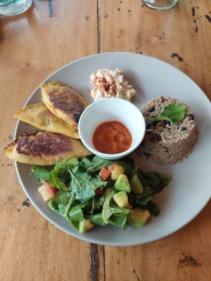Lunch at Gracias Vida in La Guajira