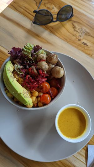 Lunch menu at Gracias Vida in La Guajira