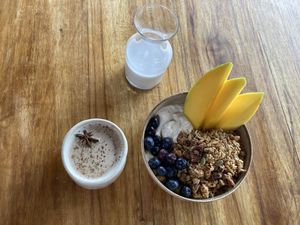 Chunky Granola  at Gracias Vida in La Guajira