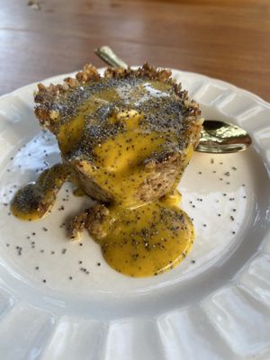 Cheesecake  at Gracias Vida in La Guajira