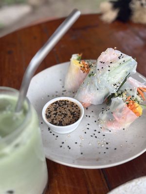 Zen (Spring rolls)  at Gracias Vida in La Guajira