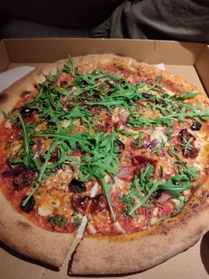  at Woody's Pizza in Hebden Bridge