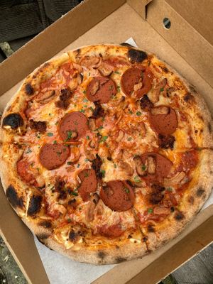  at Woody's Pizza in Hebden Bridge