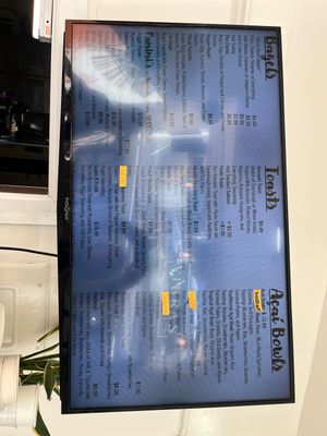 Menu  at Vibras Juice Bar in Lone Pine