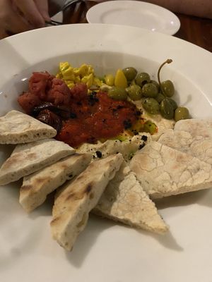 Hummus plate   at Kőleves in Budapest