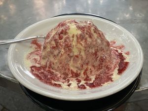 Spagetti Eis   at Eiscafe Olimpio in Frankfurt