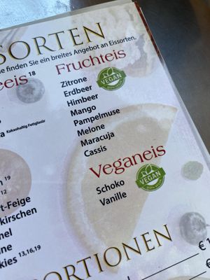   at Eiscafe Olimpio in Frankfurt