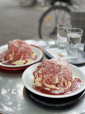   at Eiscafe Olimpio in Frankfurt