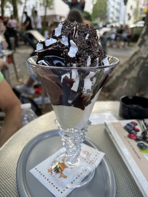 Schoko Becher   at Eiscafe Olimpio in Frankfurt