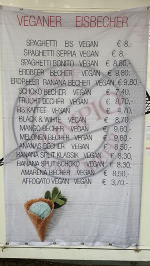   at Eiscafe Olimpio in Frankfurt