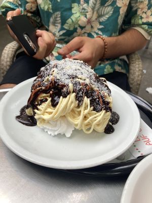   at Eiscafe Olimpio in Frankfurt