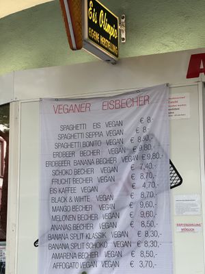   at Eiscafe Olimpio in Frankfurt