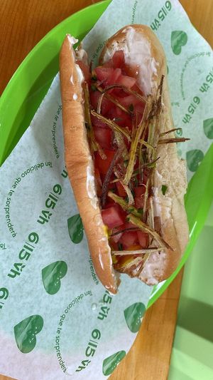 Not dogs de tofu con poro at 6|15 VH in Villahermosa