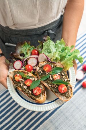 Basil Pesto Tomato at MOODs  in Chiang Mai