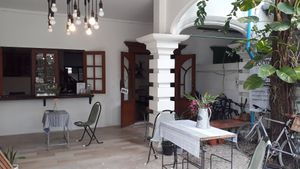 Outside at MOODs  in Chiang Mai