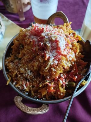 Delicious Byriani at The Curry House in Trebon