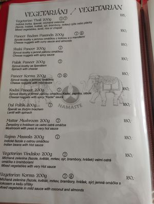  at The Curry House in Trebon